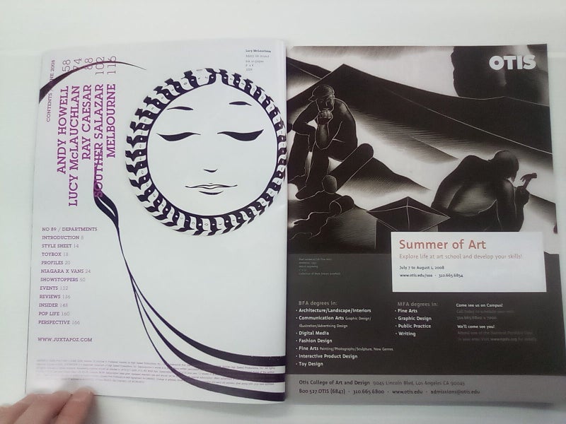 Juxtapoz Art & Culture Magazine - June 2008 Carousel 2
