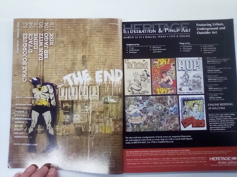 Juxtapoz Art & Culture Magazine - March 2009 Carousel 2