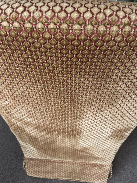 Antique chair - restored structure - beautiful French fabric!62854316746498111