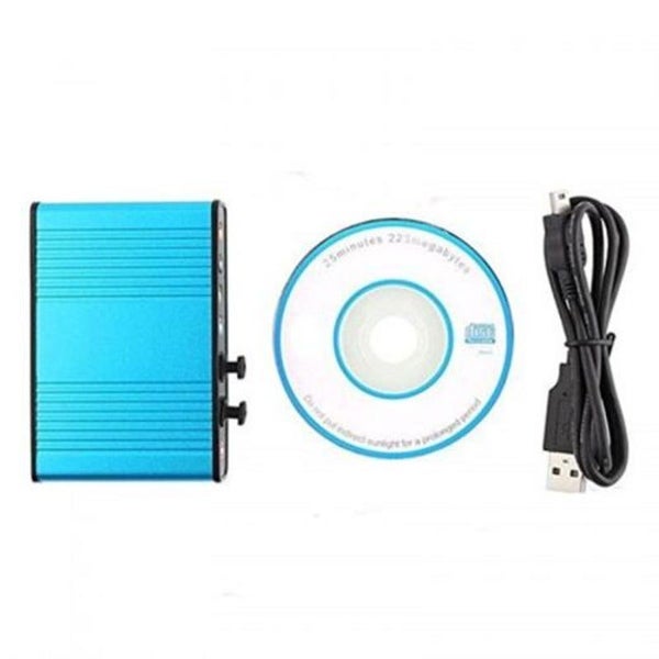 Usb 6 Channel 5.1 External Optical Audio Sound Card Butterfly Blue Sound Cards Carousel 2