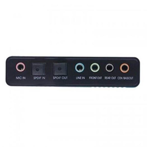 Usb 6 Channel 5.1 External Optical Audio Sound Card Butterfly Blue Sound Cards Carousel 3