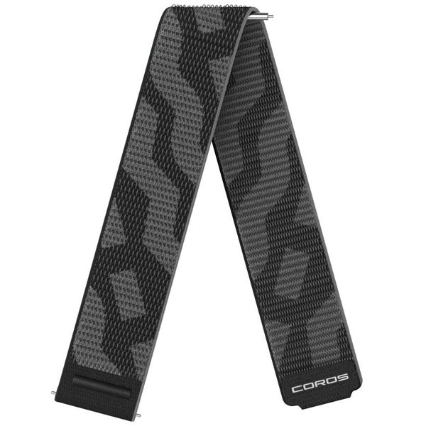 COROS Pace Pro Nylon Watch Band - Black Carousel 1