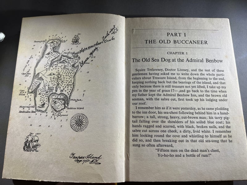Treasure Island, Robert Louis Stevenson, 1965 Caxton Edition Carousel 9