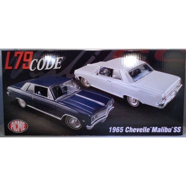 1/18 L79 Code 1965 Chevrolet Chevelle Malibu SS (white) Carousel 1