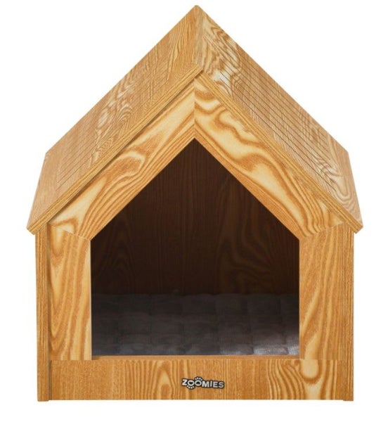 Zoomies Small Modern Pet House Natural Carousel 2