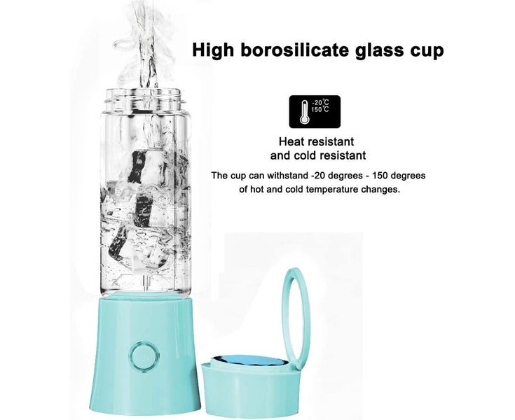 Portable Blender (White) Juice Blender, Milkshake, Fruit and Vegetable Juic Carousel 2