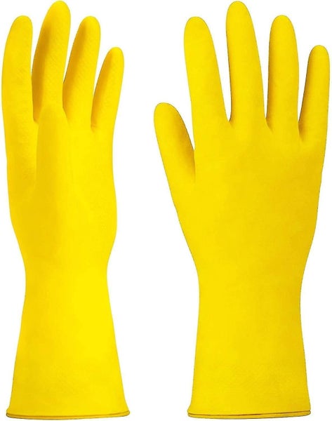 3 Pairs Protect Rubber Gloves, Dishwashing Household Gloves, S Size Carousel 4