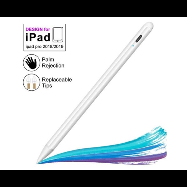 Active Stylus Compatible with Apple iPad, Stylus Pens for Touch Screens,Recha Carousel 2