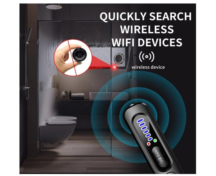 Hidden Camera DetectorAnti Spy/Car GPS Tracker/RF Signal/Bug Sweeper/Hid Carousel 5