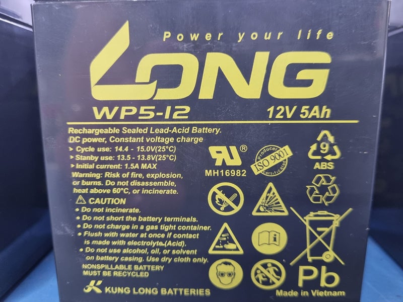 12V 5Ah UPS BATTERY Carousel 2