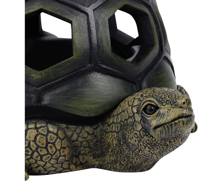 Large Turtle Ashtray - Cigar Use - Dark Green Resin - Discrete Decoration - S Carousel 6