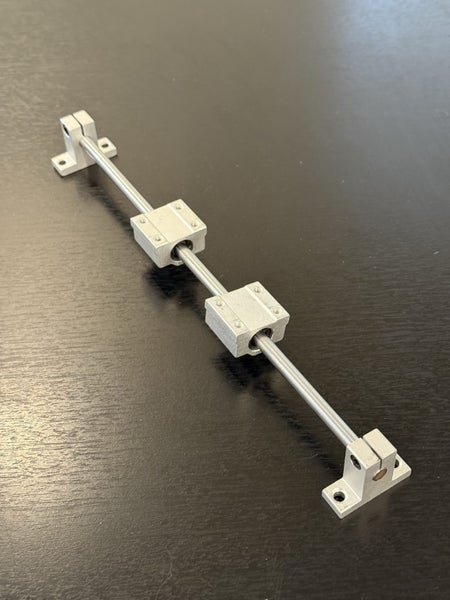 Linear Rail 320mm with 2 Carriages Carousel 1