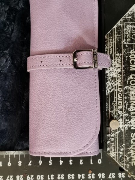 michael hill leather jewellery clutch travel bag pink Carousel 7