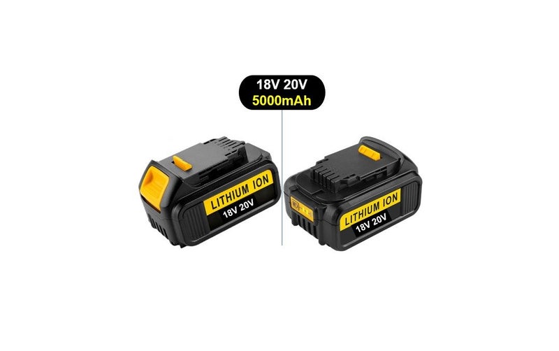 PTN Dewalt 18V 20V 5000mAh Battery Compatible DCB180 DCB181 Li-ion 5.0Ah Carousel 1