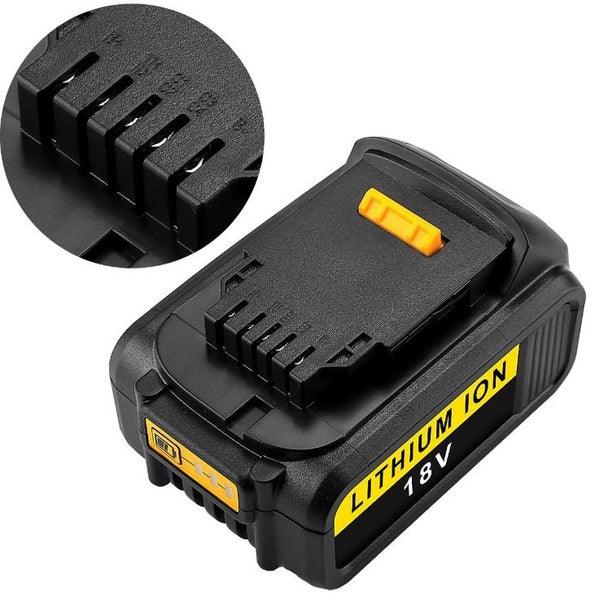 PTN Dewalt 18V 20V 5000mAh Battery Compatible DCB180 DCB181 Li-ion 5.0Ah Carousel 3