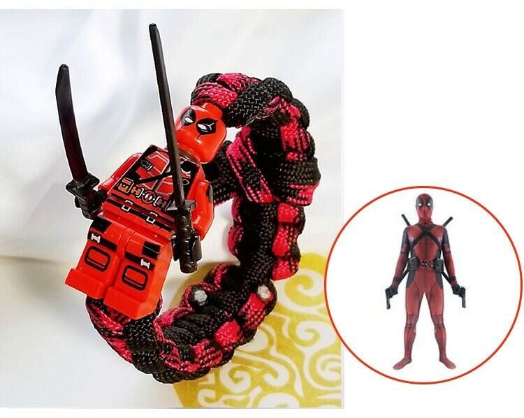 Marvel Avengers DC Super Hero Batman Deadpool Darth Vader Minifigure Bracelet Carousel 8