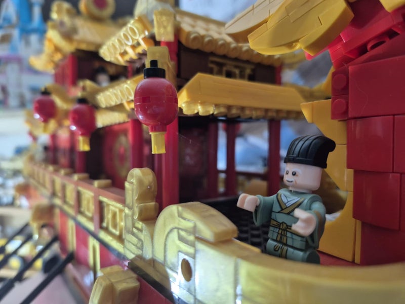 Asian Dragon Ship Building Set - Lego Compatible Model Kit62865826456579114