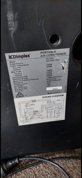 Dimplex Portable Air Conditioner Carousel 3