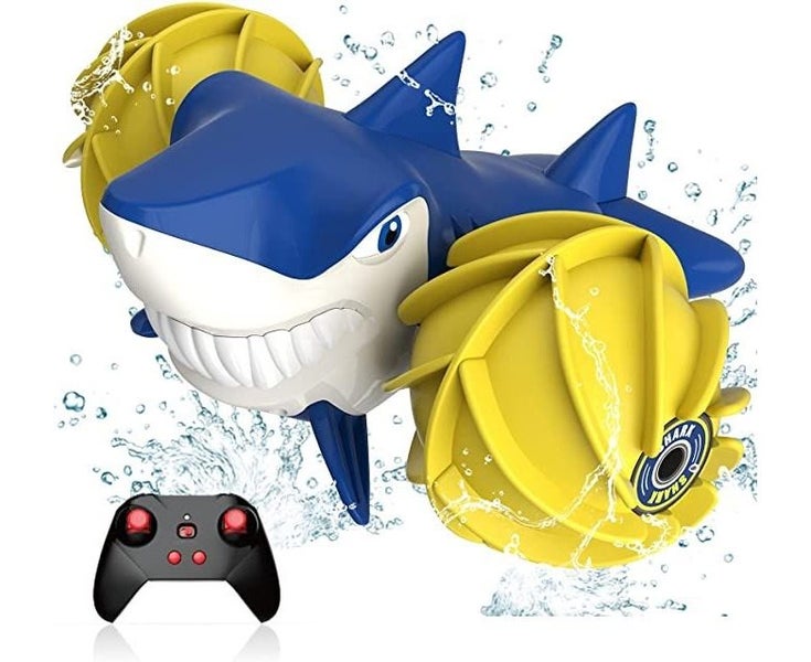 Amphibious Remote Control Shark Toys for 6-12 Year Old Boys Kids, 1:16 Remo Carousel 1