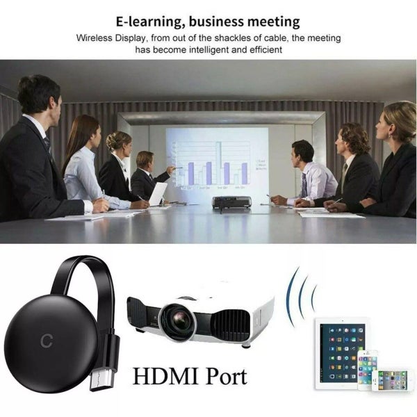 1080P Wireless HDMI Dongle Display Receiver Wireless TV Screen Mirror Display TV Carousel 1