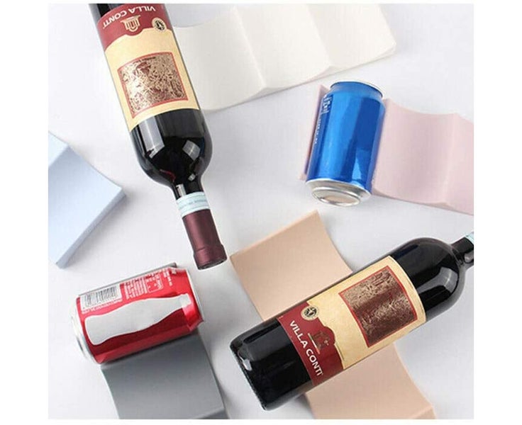 European Style Wine Rack Countertop Wine Bottle Display Mat Wine Holder Stora Carousel 5