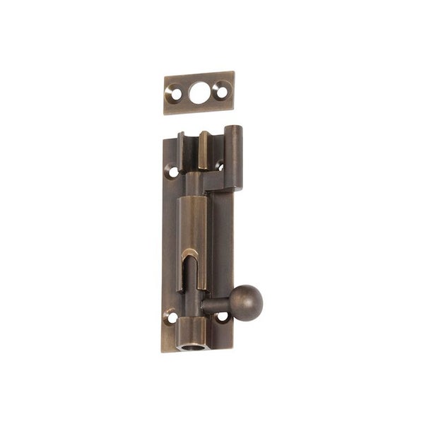 Tradco Door Barrel Bolt Offset - Available In Various Finishes Carousel 1