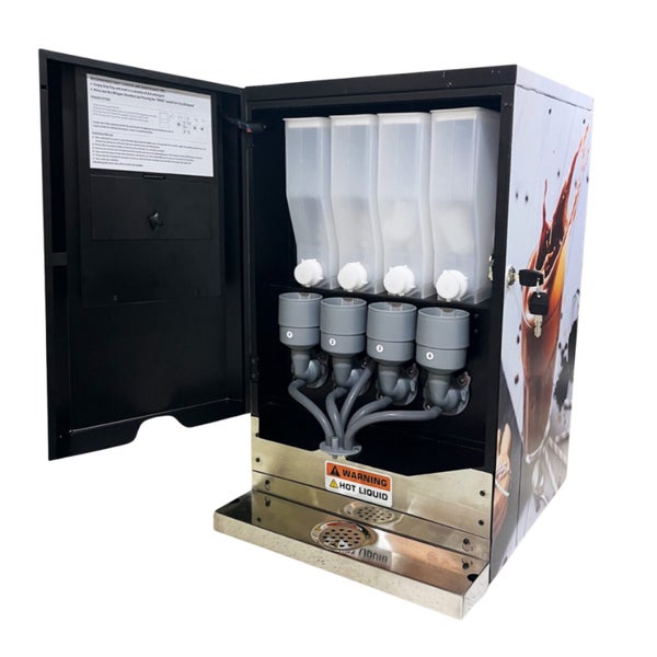 Tweak Instant Chai Vending Machine | 4 Flavour Options | (Push and Hold) Carousel 4
