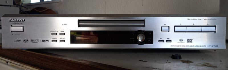 Onkyo DV-SP504 CD/DVD player Carousel 1