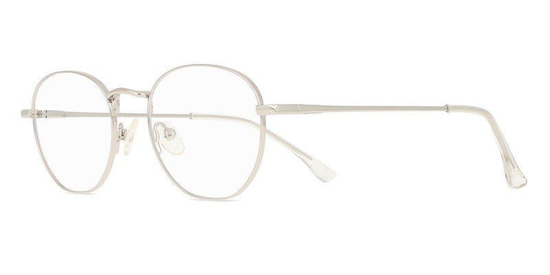 Full Rim Oval Silver SmartBuy Collection Hokk M298A 47 Fashion Unisex Eyeglasses Carousel 2