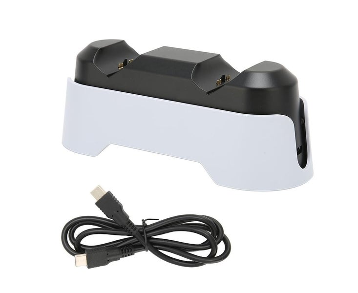 For PS5 Controller Charging Station Controller Dual Charging Dock for PS5 Carousel 3