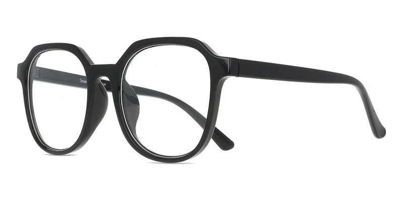 Full Rim Square Black SmartBuy Collection Honest 3314 C1 54 Fashion Unisex Carousel 2