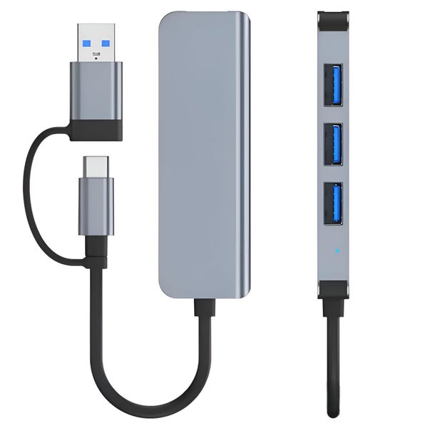 USB Hub USB C 2 in 1 Carousel 6