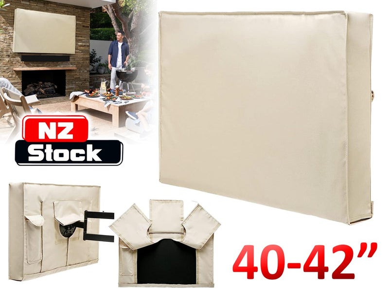 40-42 Inch TV Cover Outdoor Patio Waterproof Carousel 1