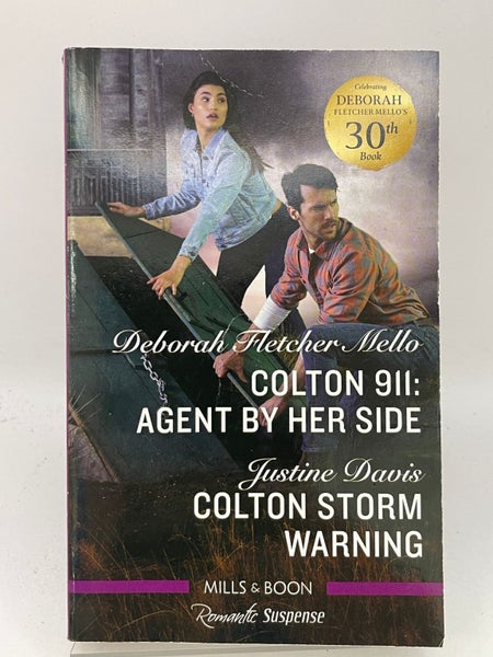 Colton 911: Agent By Her Side/Colton Storm Warning by Justine Davis, Deborah ...64356405616770110
