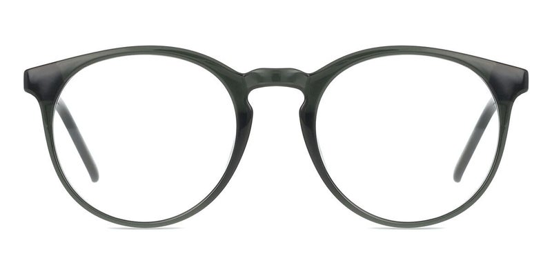 Full Rim Oval Transparent Dark Grey SmartBuy Collection Chade CP123G 48 Fashion Carousel 1