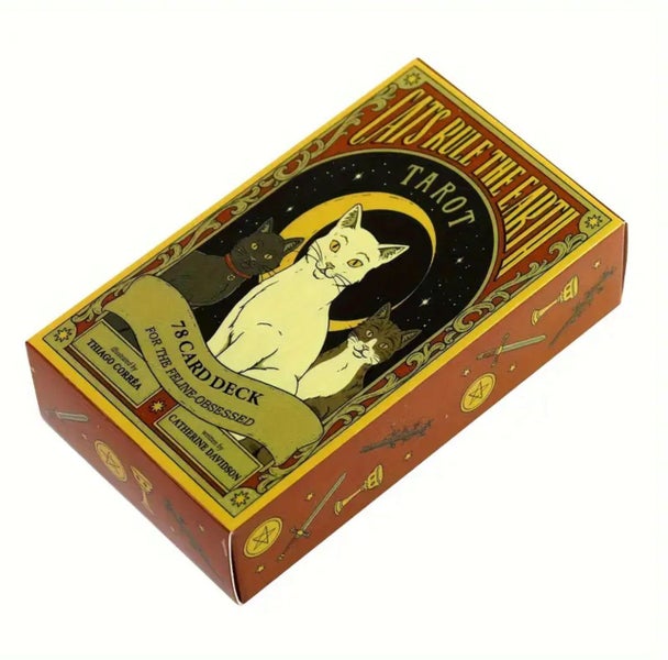 Cats Rule The Earth Tarot Card Deck Carousel 1