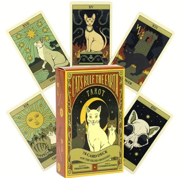 Cats Rule The Earth Tarot Card Deck Carousel 2