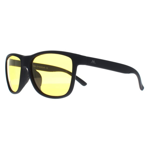 Montana Night Driving Sunglasses MP199 D Black Yellow Polarized Carousel 2