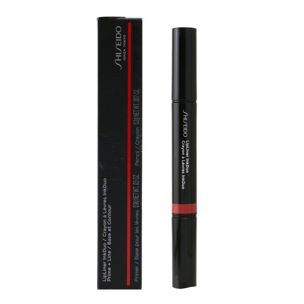 SHISEIDO - LipLiner InkDuo (Prime + Line) - # 08 True Red 1.1g/0.037oz Carousel 2