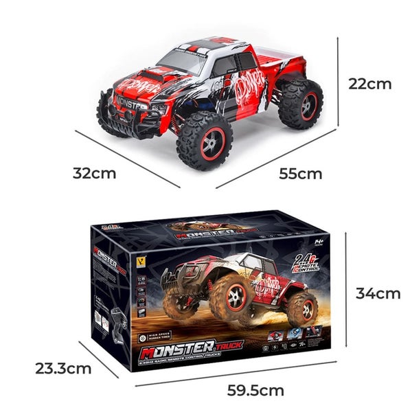 Goslash Picks Rc Car 1:8 4wd Off-road Racing Red62863856945538112