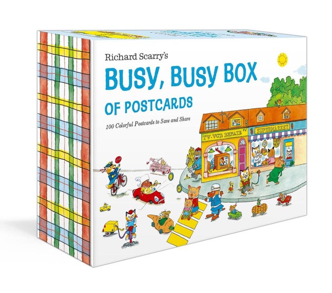 Richard Scarry's Busy, Busy Box of Postcards by Richard Scarry - Cards Carousel 1
