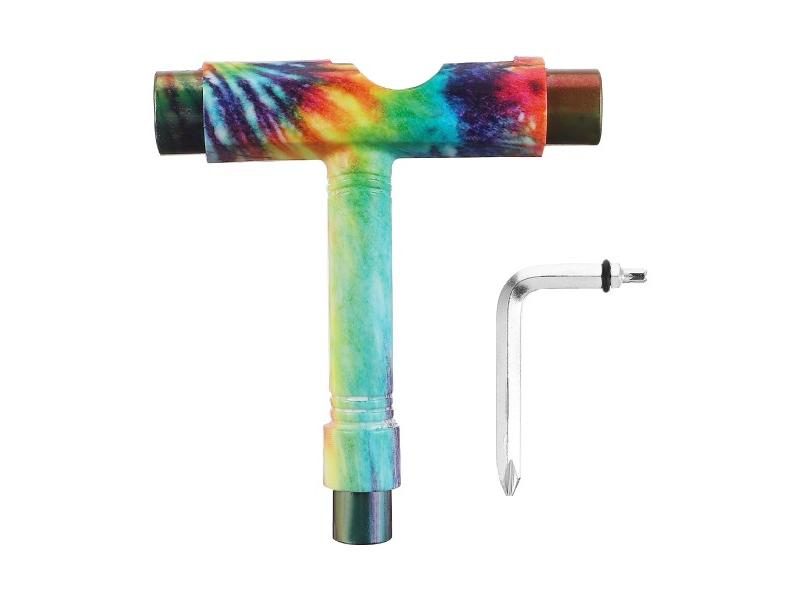 All-In-One Skate Tools Multi-Function Portable Skateboard T Tool Accessory With Carousel 1