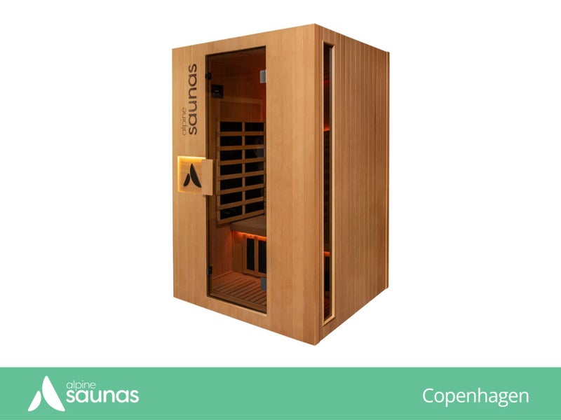INDOOR SAUNA - COPENHAGEN NEW 2-SEATER - ALPINE SPAS Carousel 2