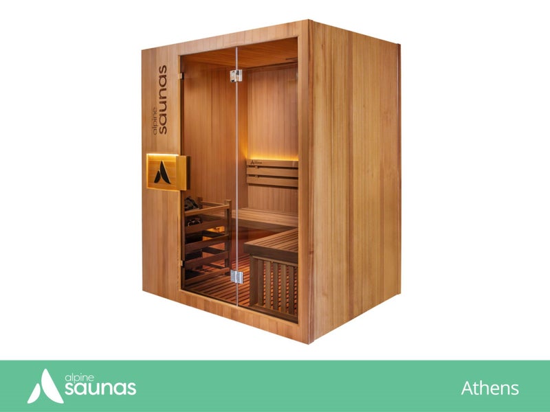 INDOOR SAUNA - ATHENS CEDAR - ALPINE SPAS Carousel 2