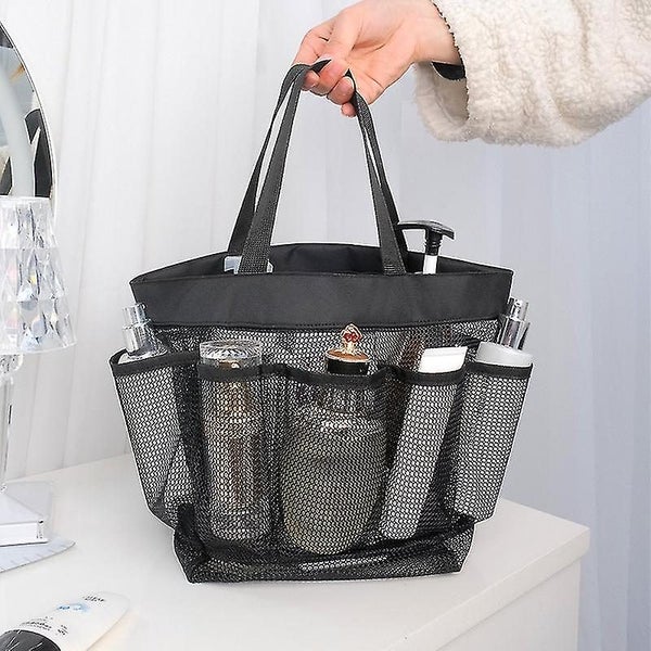 Mesh Shower Caddy,portable Shower Tote Mesh Tote Bag Quick Dry Toiletry Organise Carousel 2