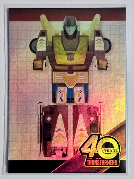 2024 Dynamite Transformers 40th Anniversary Holofoil #84 Hot Rod Carousel 1