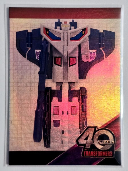 2024 Dynamite Transformers 40th Anniversary Holofoil #86 Astrotrain Carousel 1