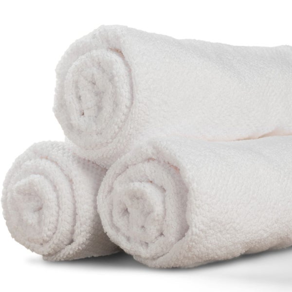 45 White Handtowels - 41x68cm 132gm | $1 reserve Carousel 1