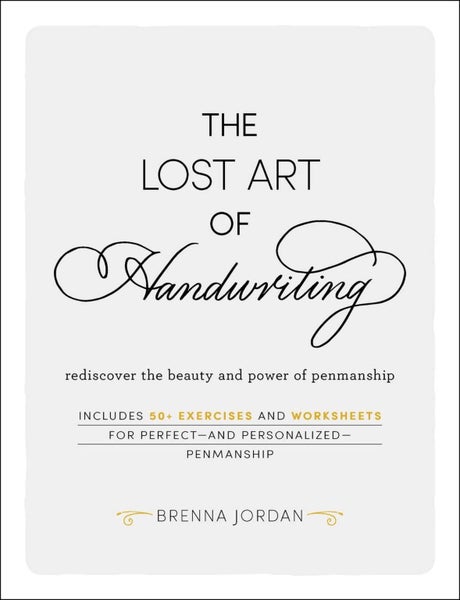 The Lost Art of Handwriting by Brenna Jordan - Hardcover Carousel 1