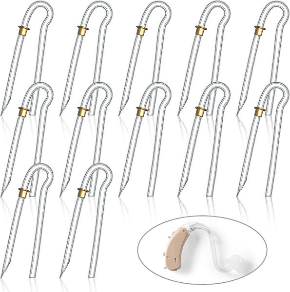 10 Pcs Hearing Aid Tubes Preformed Bte Earmold Tubing Hearing Aid Replacement Tu Carousel 1